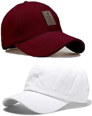 ILLARION Solid Sports/Regular Cap Cap(Pack of 2)