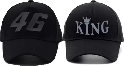Evanden Embroidered Sports/Regular Cap Cap(Pack of 2)