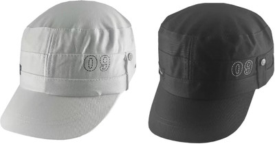 Atabz Solid Sports/Regular Cap Cap(Pack of 2)