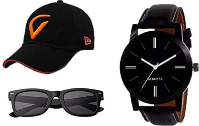 time gp Self Design, Embroidered Sports/Regular Cap Cap(Pack of 3)