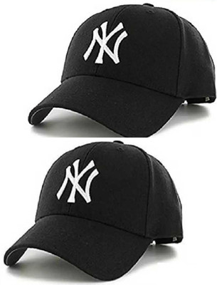 RSM Solid Snapback Cap Cap(Pack of 2)