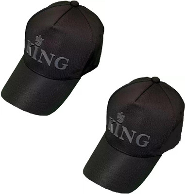 GM Galaxy Self Design Sports/Regular Cap Cap(Pack of 2)