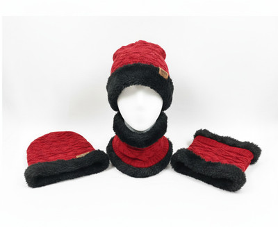 CORAL INDIA Striped Beanie Cap