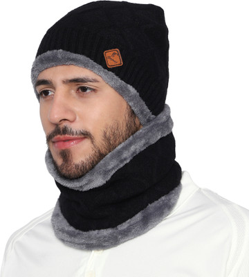 Gajraj Self Design Beanie Cap