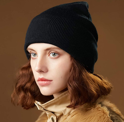 AngaarLook Self Design Beanie Cap