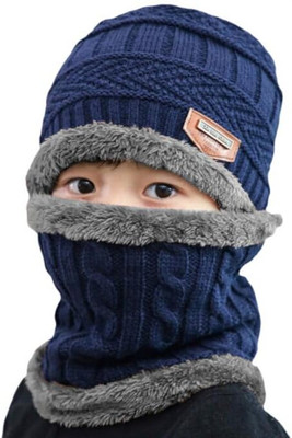 Adorazone Solid Beanie Cap(Pack of 2)