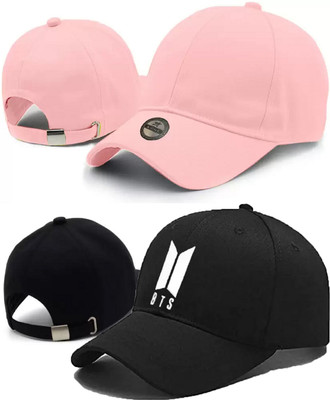 SPEQTA Solid, Self Design Sports/Regular Cap Cap(Pack of 2)