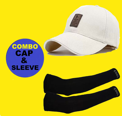 FD FLORIDA Solid, Self Design Sports/Regular Cap Cap(Pack of 2)
