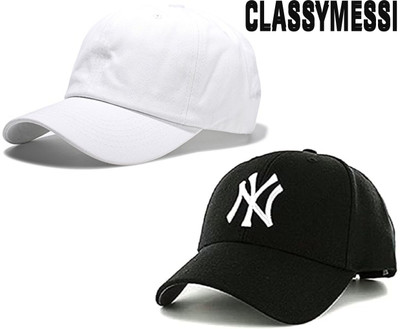 CLASSYMAESSI Self Design Sports/Regular Cap Cap(Pack of 2)