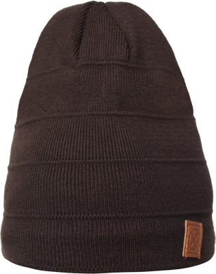 LOOM LEGACY Self Design Beanie Cap