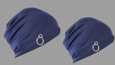 ATLY Solid Beanie Cap(Pack of 2)