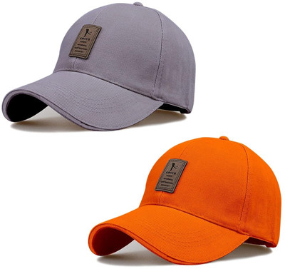 CLASSYMESSI Solid Cricket Cap Cap(Pack of 2)
