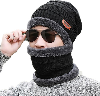 HASTHIP Beanie Cap(Pack of 2)
