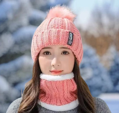 GlamSmart Solid Beanie Cap(Pack of 2)