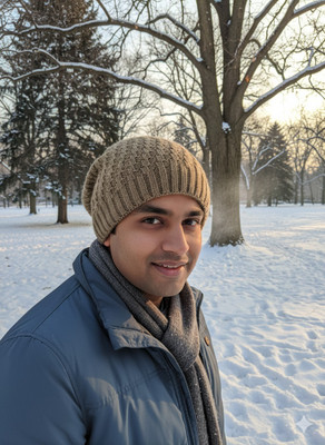 Moda Bay Striped Beanie Cap