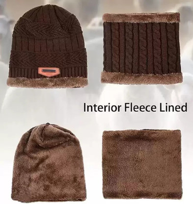 Gonsgadapp Solid Beanie Cap(Pack of 3)