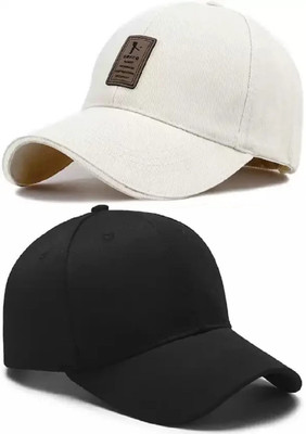 FLEXCYCAP Solid, Solid Sports/Regular Cap Cap(Pack of 2)