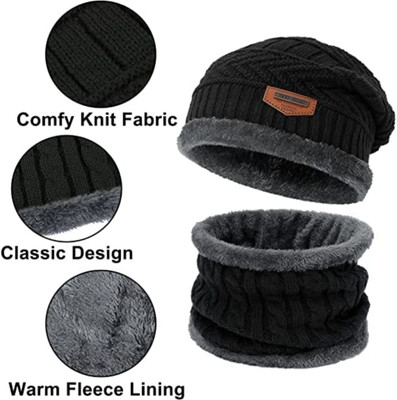 Moderic Solid Beanie Cap