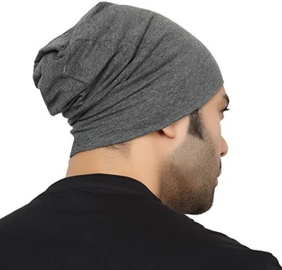 FQZILON Solid Beanie Cap