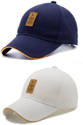 Highever Embroidered Sports/Regular Cap Cap(Pack of 2)