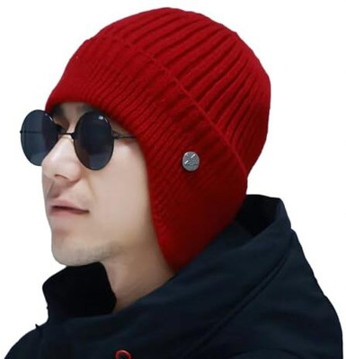 SYGA Self Design Beanie Cap