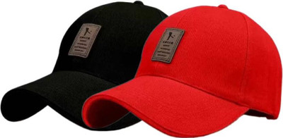 Nk tip top Self Design Sports/Regular Cap Cap(Pack of 2)