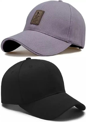 FLEXCYCAP Solid, Solid Sports/Regular Cap Cap(Pack of 2)