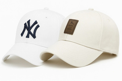 selloria Solid, Self Design, Embroidered Sports/Regular Cap Cap(Pack of 2)