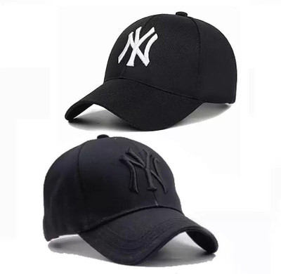 ILLARION Embroidered, Self Design Sports/Regular Cap Cap(Pack of 2)