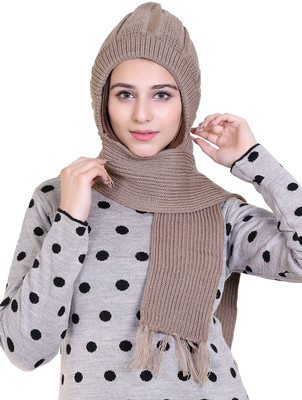 Gajraj Self Design Beanie Cap