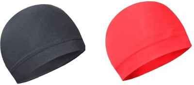 ND Solid Skull Cap Cap(Pack of 2)