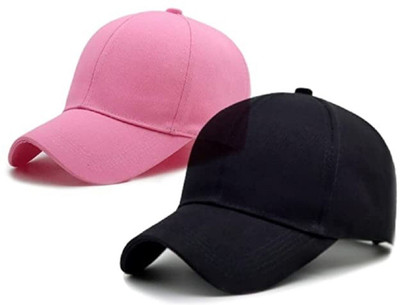 peter india Solid Sports/Regular Cap Cap(Pack of 2)