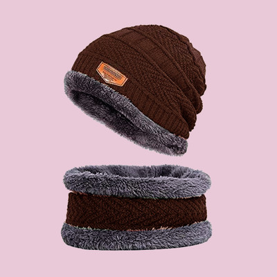 INFISPACE Solid Beanie Cap(Pack of 2)