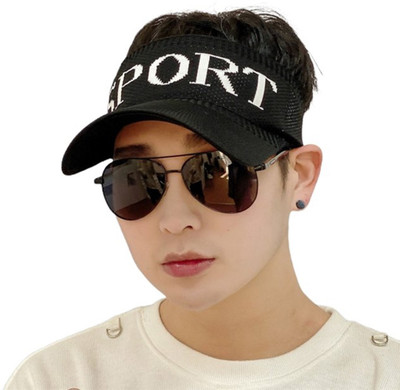 TQLOQZ Solid Visor Cap Cap