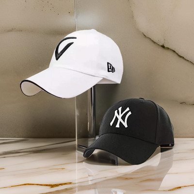 FD FLORIDA Embroidered, Solid, Self Design Sports/Regular Cap Cap(Pack of 2)
