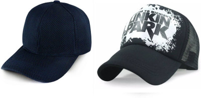 BNB Printed Snapback Cap Cap(Pack of 2)