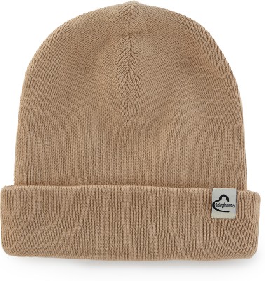 BEING HUMAN Solid Beanie Cap