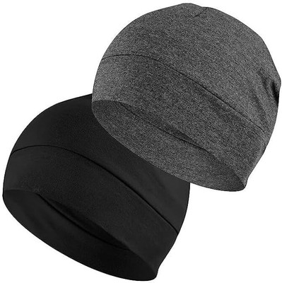 PAROPKAR Solid Skull Cap Cap(Pack of 2)