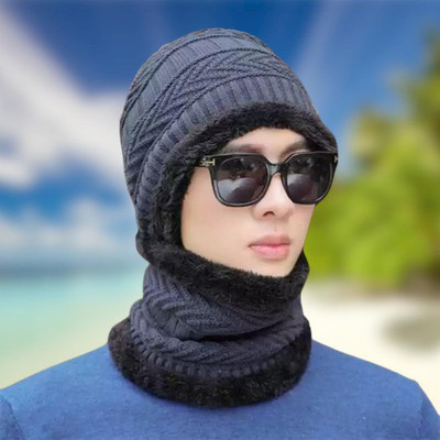 GORIYA Self Design Skull Cap Cap