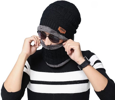 Seashot Solid Beanie Cap