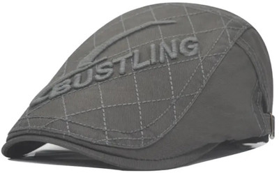 ZACHARIAS Embroidered, Solid Skull Cap Cap