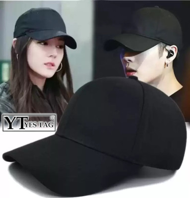 YES TAG Solid Sports/Regular Cap Cap
