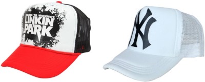 FashMade Printed Sports/Regular Cap Cap(Pack of 2)