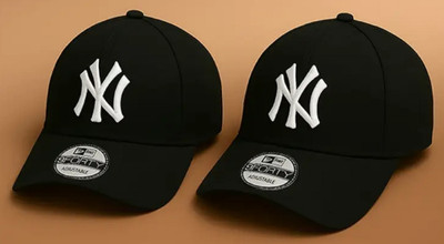 M John's Embroidered, Self Design Sports/Regular Cap Cap(Pack of 2)