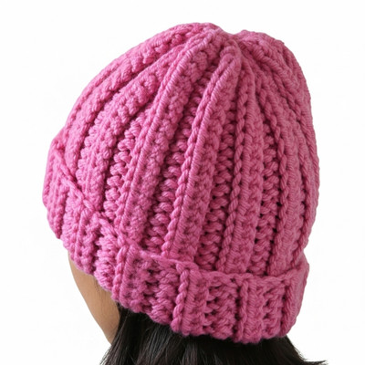 Deepa's knits and knots Solid Santa Cap Cap