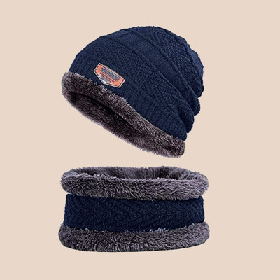 INFISPACE Solid Beanie Cap(Pack of 2)