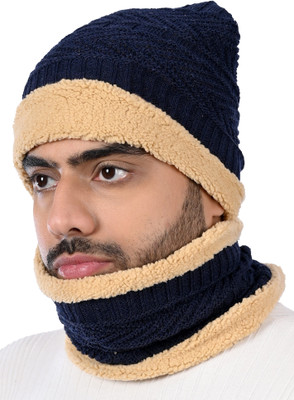 MUKHAKSH Beanie Cap(Pack of 2)