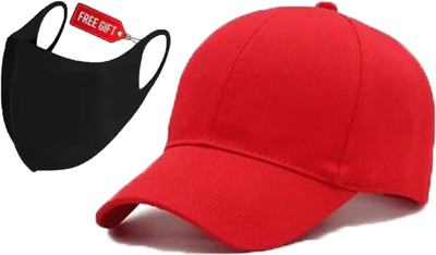 CLASSYMAESSI Self Design Sports/Regular Cap Cap(Pack of 2)