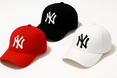 cap world Embroidered, Self Design, Solid Sports/Regular Cap Cap(Pack of 3)