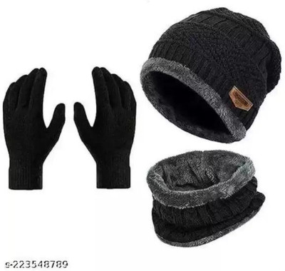 CREATSY WINTER WOOLEN CAP CAP Cap